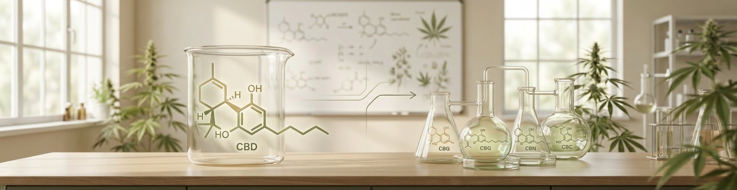 CBDP vs CBD : différence entre cannabinoïdes mineurs et majeurs