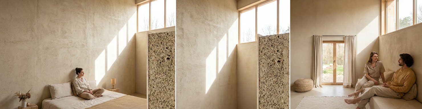 Isolation thermique et acoustique d'une maison en chanvre avec hempcrete et chaux