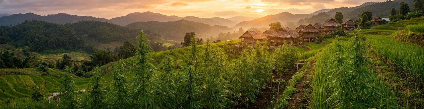 Sativa thaïlandaise Highland Thai et patrimoine génétique du cannabis
