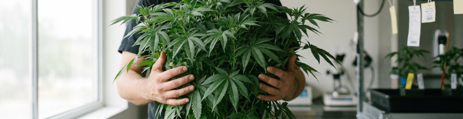 Sélection des plantes mères et conservation génétique en seedbank cannabis