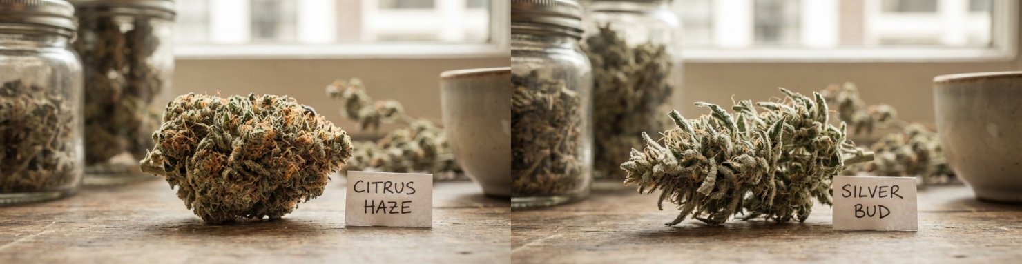 Silver Haze Amnesia Haze collection génétiques patrimoniales