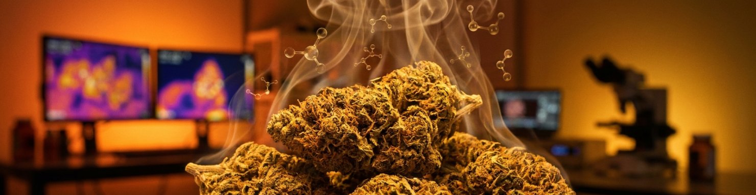 Décarboxylation du THCA en THC sous l'effet de la chaleur