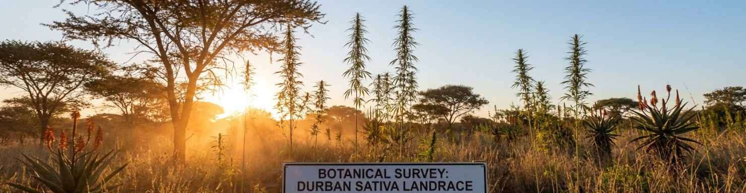 Variétés de cannabis landrace africaines riches en THCV